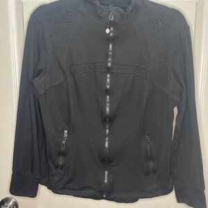 Tangerine Black zip up Jacket